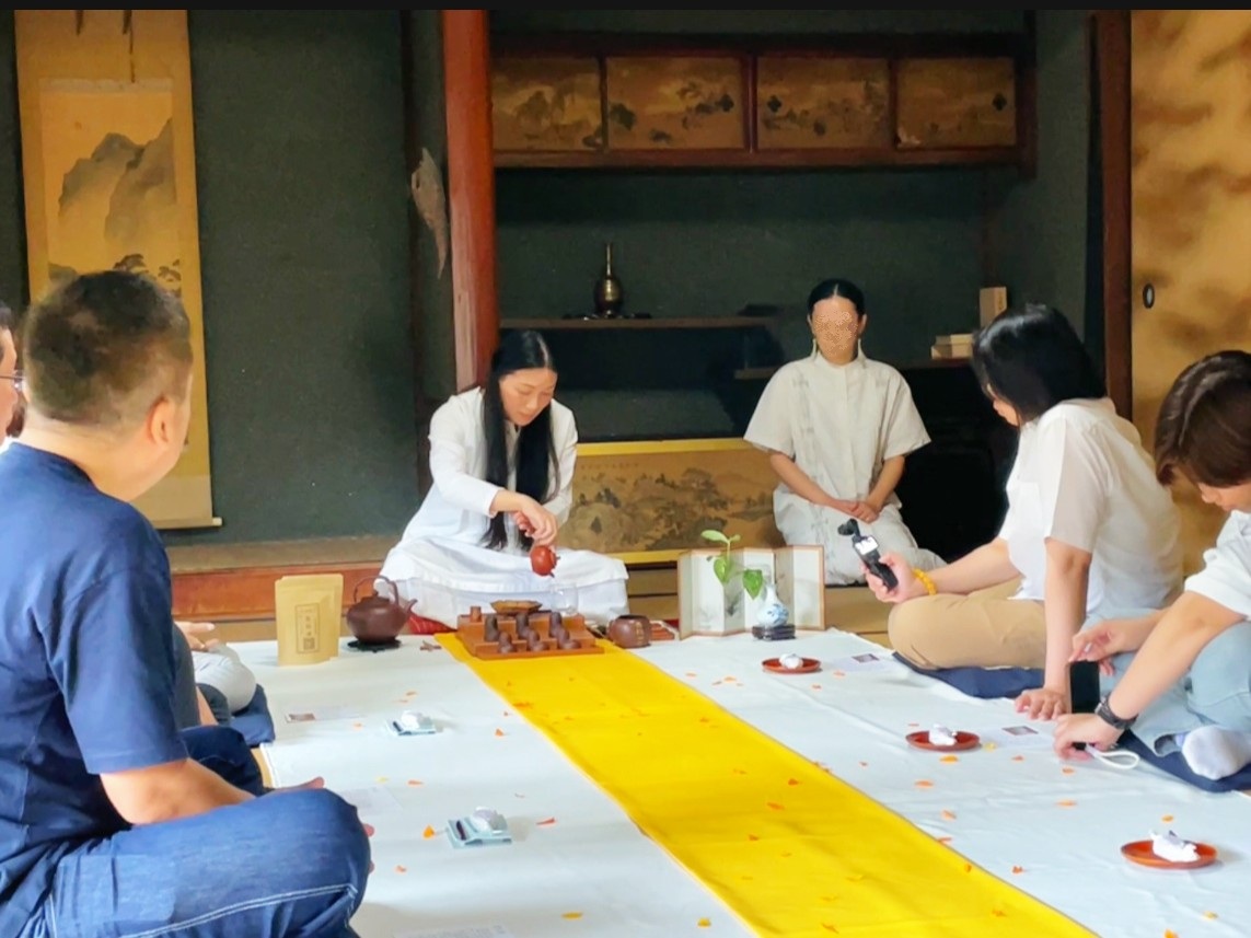 中国茶茶会の画像
